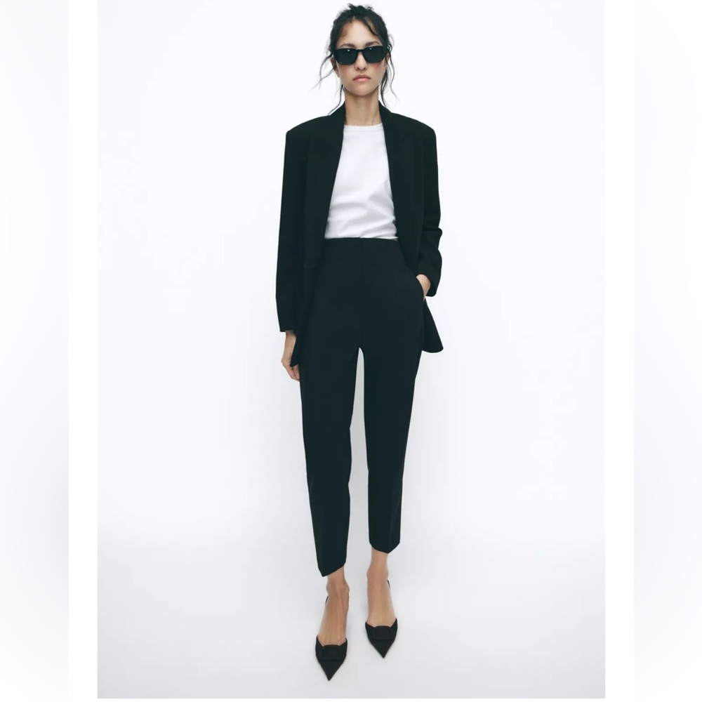 Zara Classic Black Trousers
